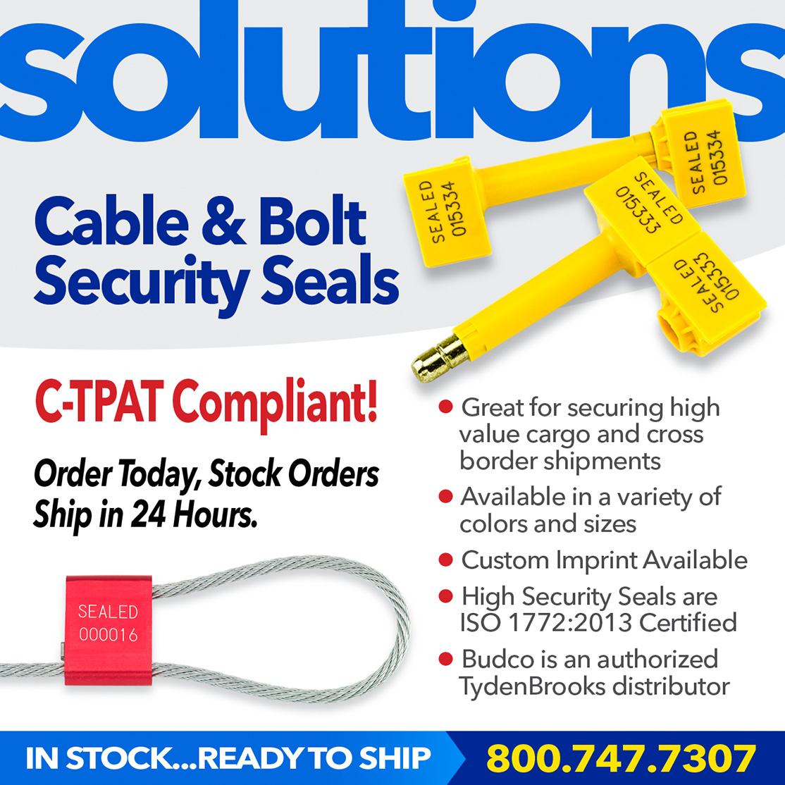 High Security Seals – Cable Seals and Bolt Seals