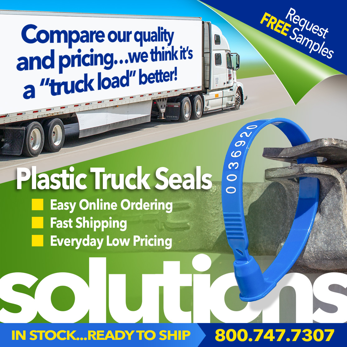 Plastic Truck Seals